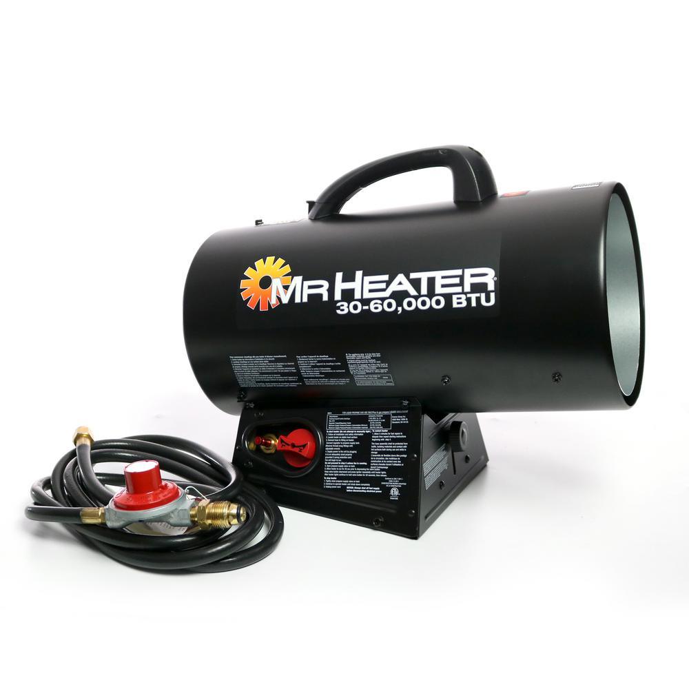 60,000 BTU Forced Air Propane Heater - Super Arbor