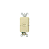 20 Amp 125-Volt Combo Self-Test Blank Face GFCI Outlet, White - Super Arbor