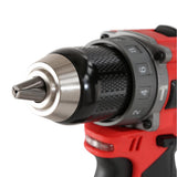 M12 FUEL 12-Volt Lithium-Ion Brushless Cordless 1/2 in. Hammer Drill Kit with 4.0 Ah and 2.0 Ah Battery and Hard Case - Super Arbor