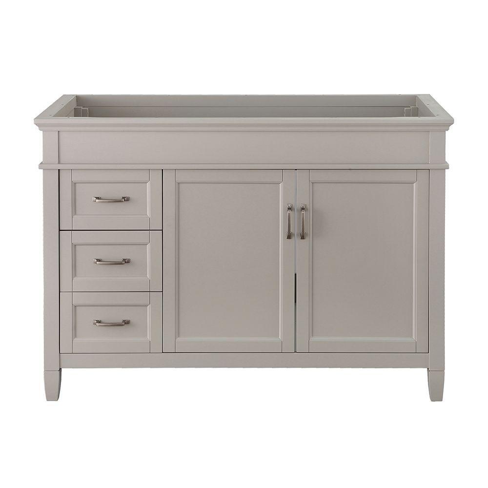 Ashburn 30 in. W x 21.63 in. D Vanity Cabinet in Grey - Super Arbor
