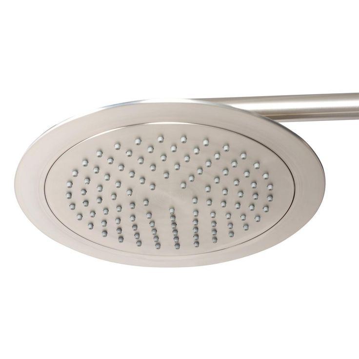 7-spray 8 in. Dual Shower Head and Handheld Shower Head with Body spray in Brushed-Nickel