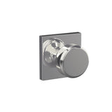 Custom Bowery Matte Black Collins Trim Combined Interior Door Knob - Super Arbor