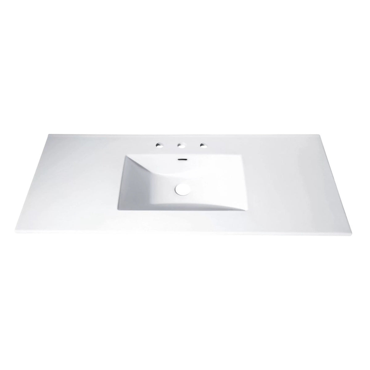 49 in. Vitreous China Vanity Top