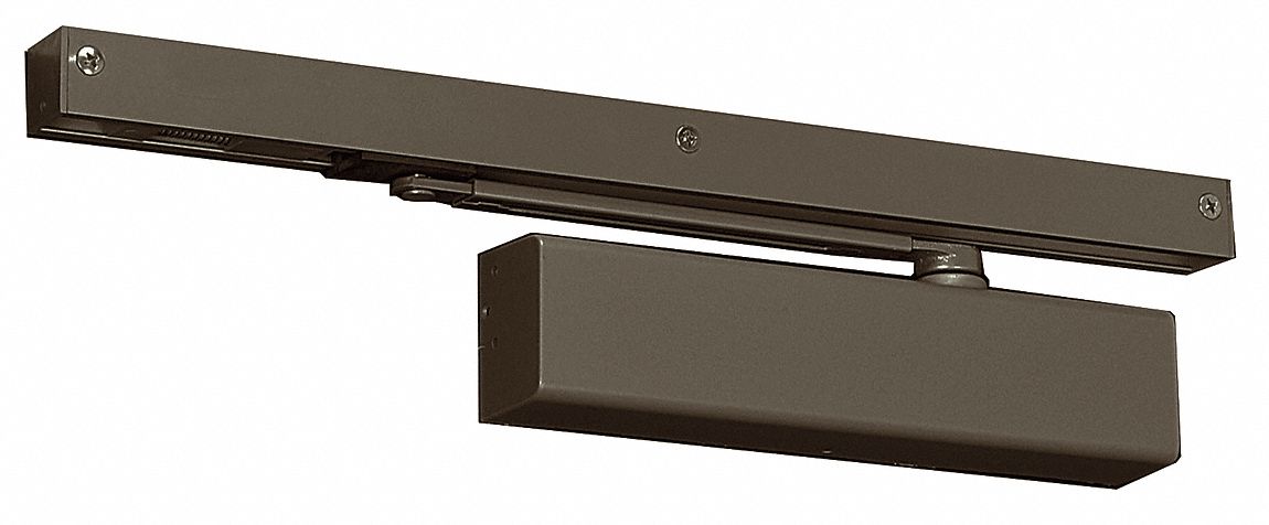 NORTON DOOR CONTROLS Heavy Duty Door Closer, Grade 1, Bronze Finish