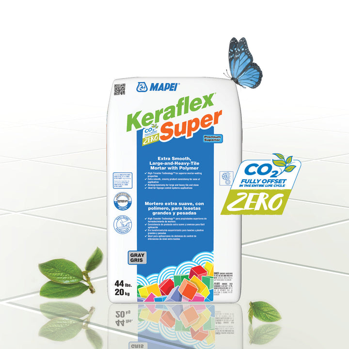 MAPEI Keraflex Super White Mortar, 44 lbs (20 kg)
