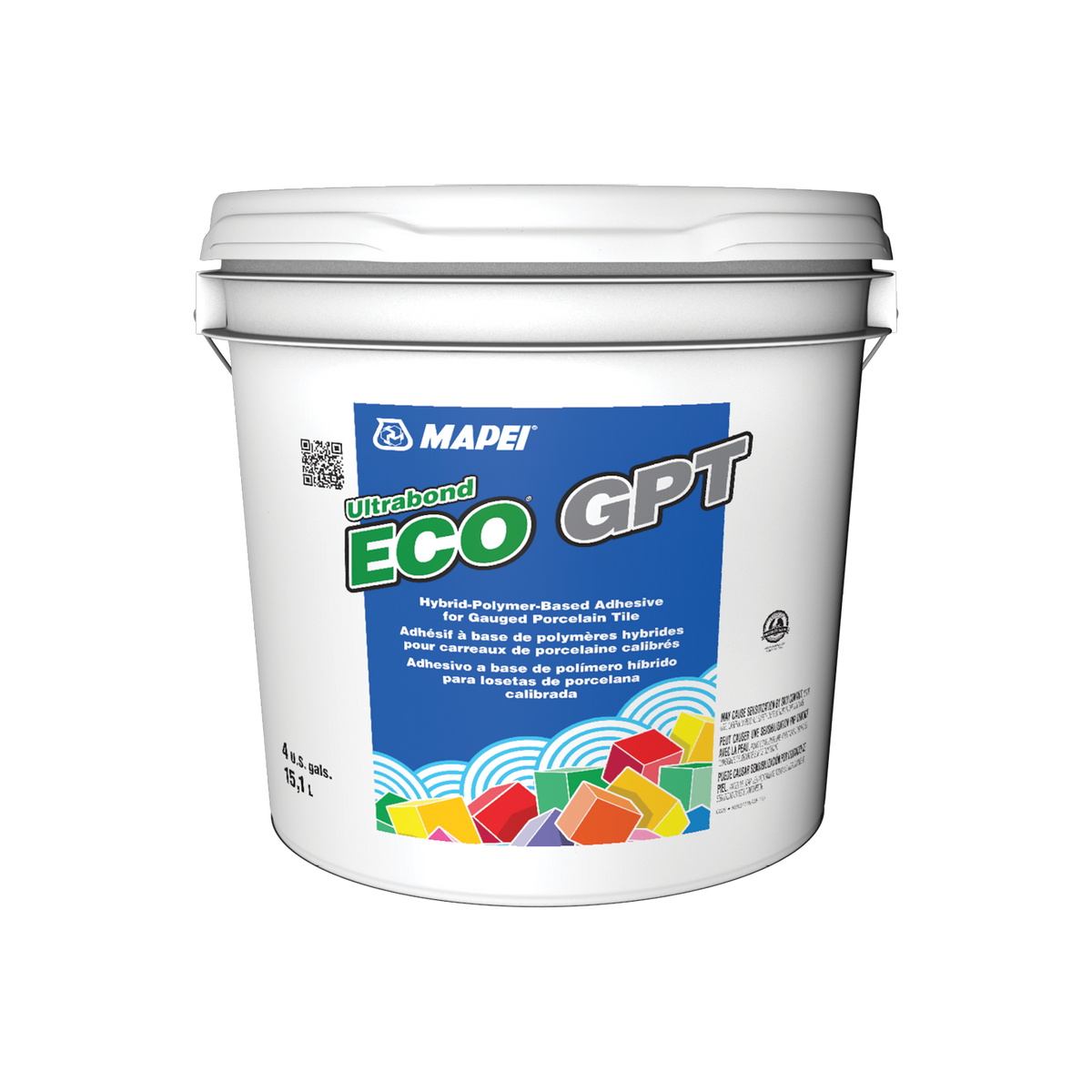 MAPEI Ultrabond ECO GPT Hybrid-Polymer Adhesive for Gauged Porcelain Tile (4.8 gal)