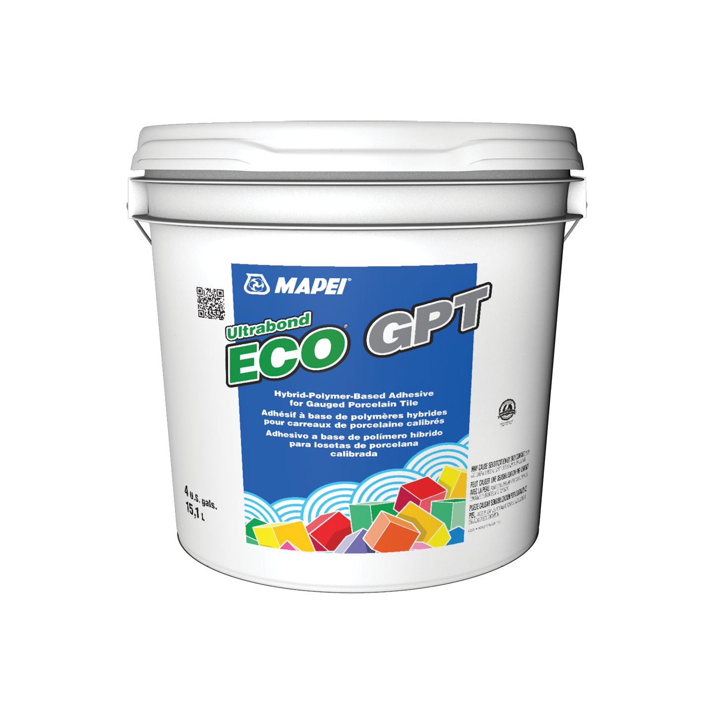 MAPEI Ultrabond ECO GPT Hybrid-Polymer Adhesive for Gauged Porcelain Tile (4.8 gal)