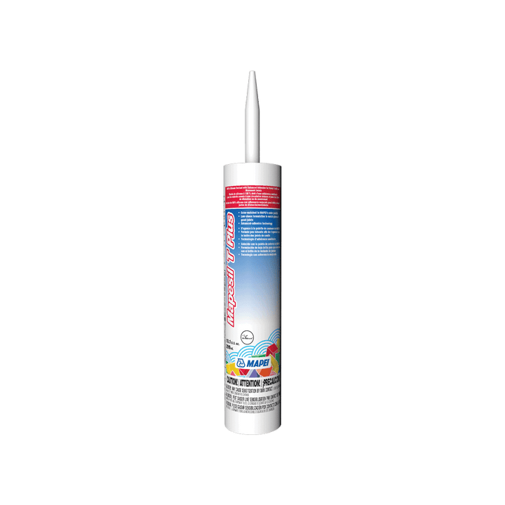 MAPEI Mapesil T Plus 100% Silicone Caulk – Color-Matched Sealant for Heavy-Traffic and Movement Joints
