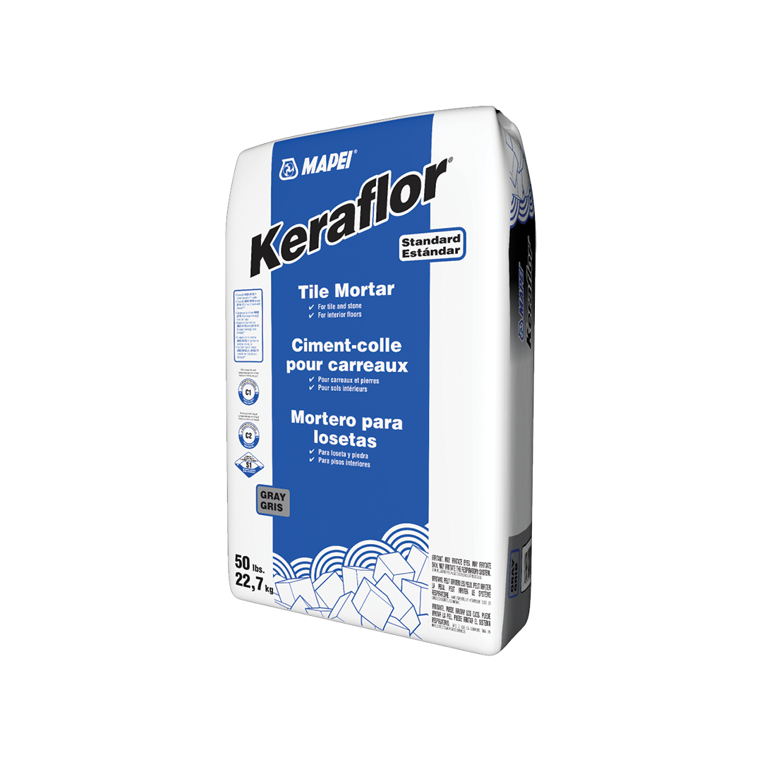 MAPEI Keraflor White Floor Tile Thin-Set Mortar, 50 lb