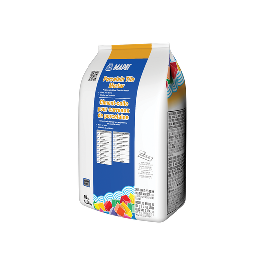 MAPEI Porcelain Tile Mortar, Gray, 50 lb Polymer-Enriched Thin-Set