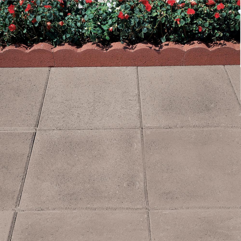 12 in. x 12 in. x 1.5 in. Pewter Square Concrete Step Stone - Super Arbor