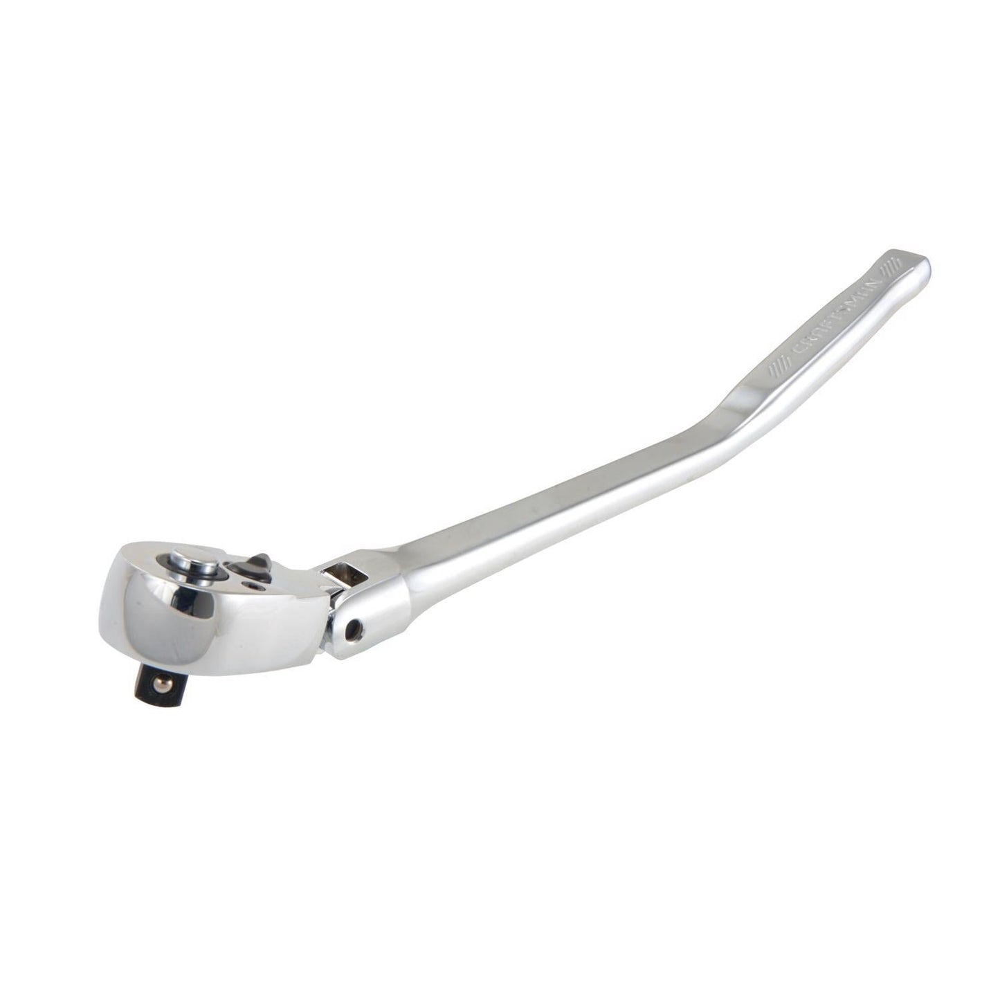 Craftsman 3/8 in. Drive SAE Bent Handle Flex Head Ratchet, 72 Teeth