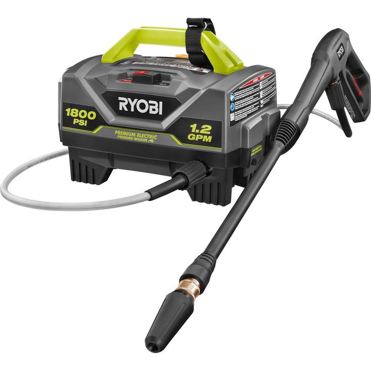 RYOBI 1,800 PSI 1.2 GPM Cold Water Electric Pressure Washer