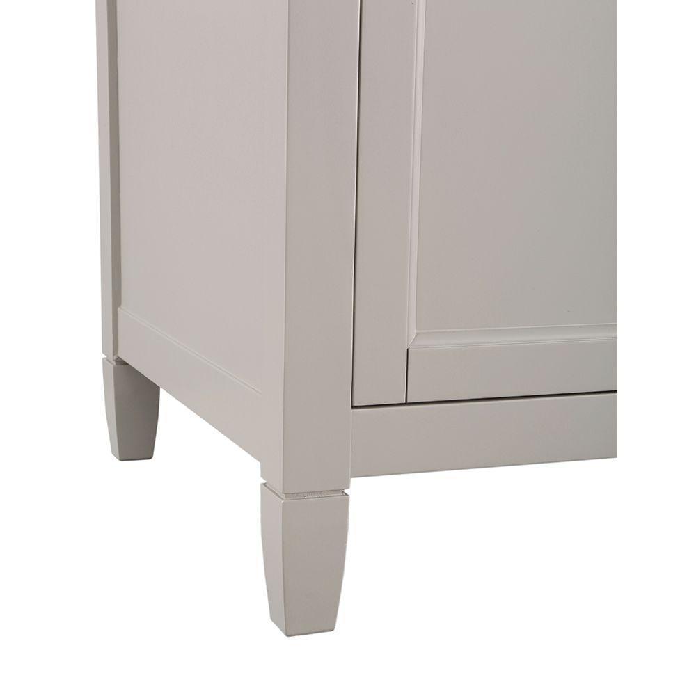 Ashburn 60 in. W x 21.75 in. D Vanity Cabinet in Grey - Super Arbor