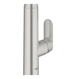 K7 Medium Semi-Pro Single-Handle Pull-Down Sprayer Standard Kitchen Faucet in SuperSteel Infinity
