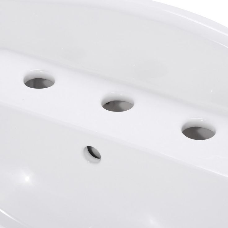 Foremost Series 1930 20-1/4 in. Pedestal Sink Basin in White