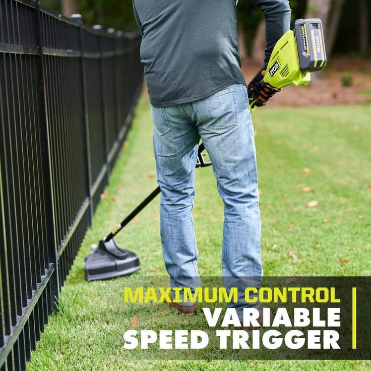 RYOBI 40-Volt X Lithium-Ion Cordless Battery Attachment Capable String Trimmer (Tool Only)