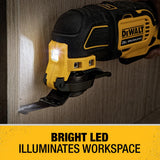 ATOMIC 20-Volt MAX Lithium-Ion Brushless Cordless Oscillating Tool (Tool-Only) - Super Arbor