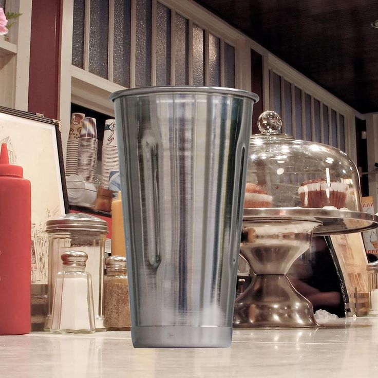 30 oz. Stainless Steel Malt Cup (6-Piece)