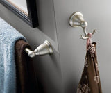 Moen Brantford 18-in Chrome Wall Mount Single Towel Bar