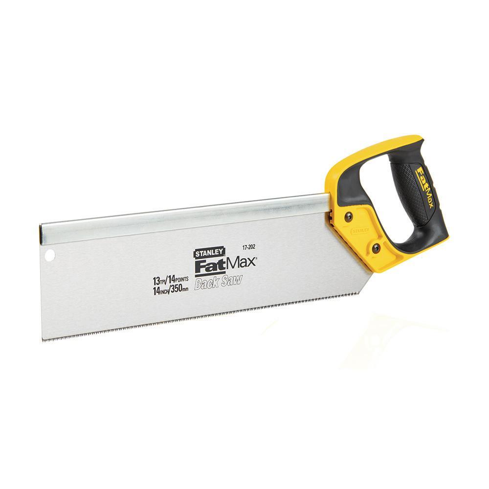 14 in. Back Saw with Rubber Handle - Super Arbor