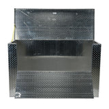 36 in. x 60 in. Aluminum Portable Fold Down Tool Box - Super Arbor