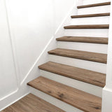 Forrest Brown 2/3 in. T x 12 in. W x 47.2 in. L Luxury Vinyl Stair tread (2 Pieces/case)