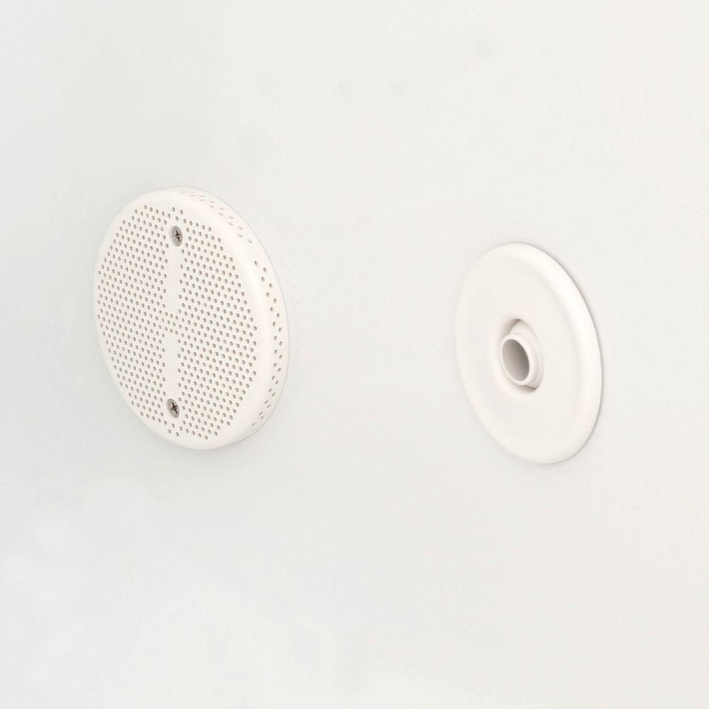 Evolution 60 in. x 36 in. Whirlpool Tub with EverClean Reversible Drain in White - Super Arbor