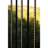 26 in. Black Linear Lighted Baluster (2-Pack) - Super Arbor