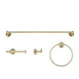 Venezia 4-Piece Bathroom Accessory Set in Polished Chrome - Super Arbor