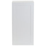 Cambridge Shaker Assembled 30x42x12.5 in. Wall Cabinet with 2 Soft Close Doors in White - Super Arbor