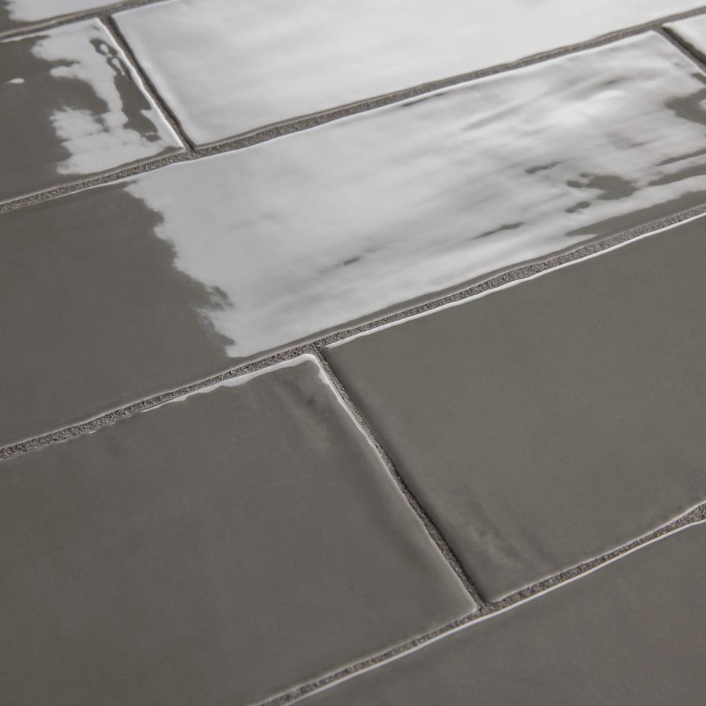 Chester Grey 3 in. x 12 in. Ceramic Subway Wall Tile (5.93 sq. ft. / Case)