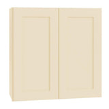 Home Decorators Collection Newport 36 in. W x 12 in. D x 42 in. H Assembled Plywood Wall Kitchen Cabinet in Blended Cream with Soft Close
