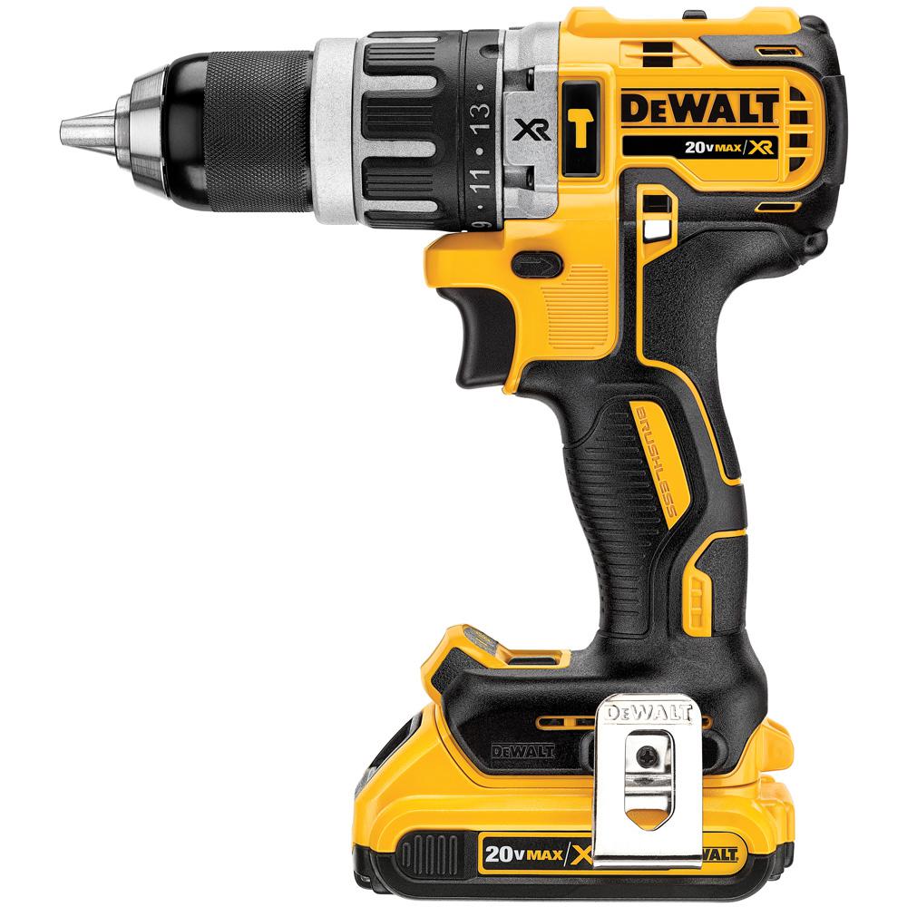 20-Volt MAX XR Cordless Brushless Hammer Drill/Impact Combo Kit (2-Tool) with (1) Battery 2Ah and (1) Battery 4Ah - Super Arbor