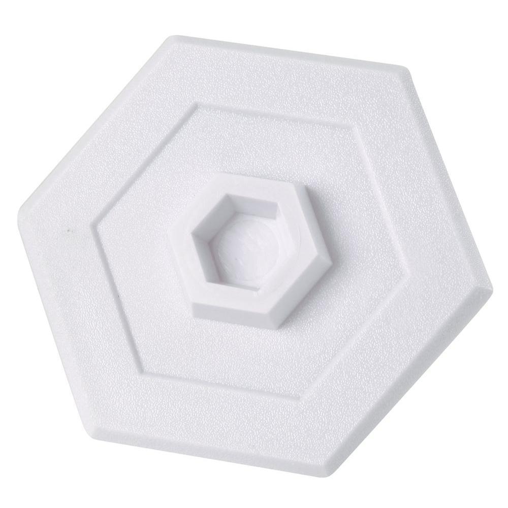 White Self Adhesive and Paintable Wall Fix with Shield - Super Arbor