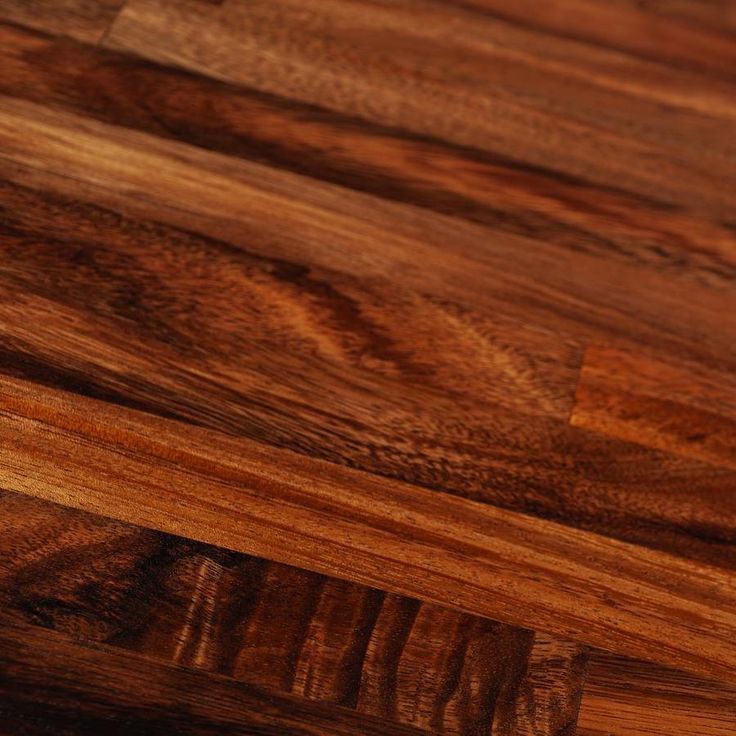 Sparrow Peak Saman 10-ft Natural Straight Butcher Block Saman Kitchen Countertop