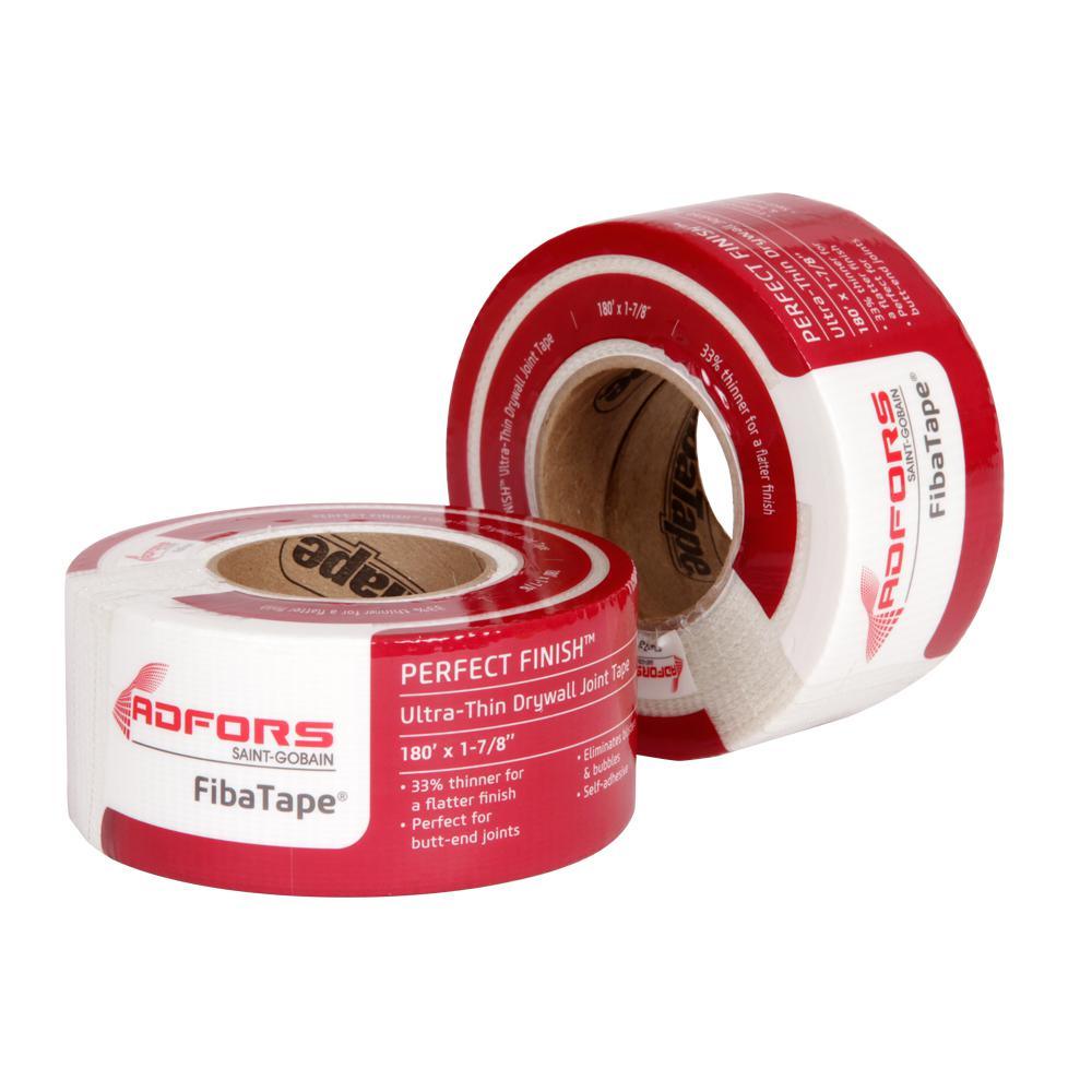 Saint-Gobain ADFORS Perfect Finish 1-7/8 in. x 180 ft. Self-Adhesive Mesh Drywall Joint Tape - Super Arbor