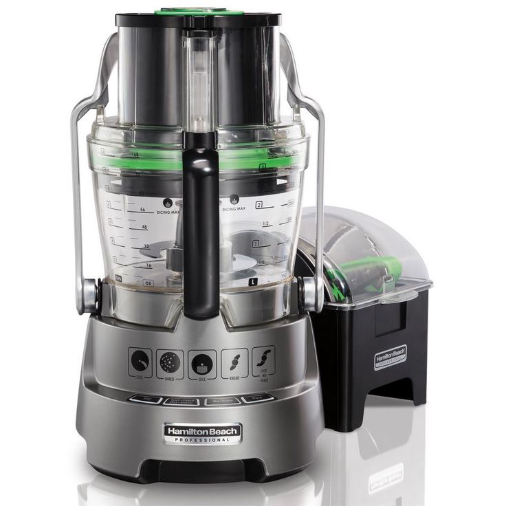 Professional 14 Cup Silver Dicing Food Processor