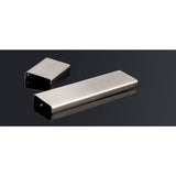 2 in. (50 mm) Brushed Nickel Contemporary Edge Drawer Pull