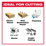6 in. 8/14 TPI Demo Demon General Purpose Reciprocating Saw Blade (5-Pack) - Super Arbor