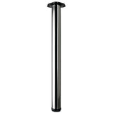 2-3/8 in. Adjustable 28 in. Black Steel Table Leg (Set of 4) - Super Arbor