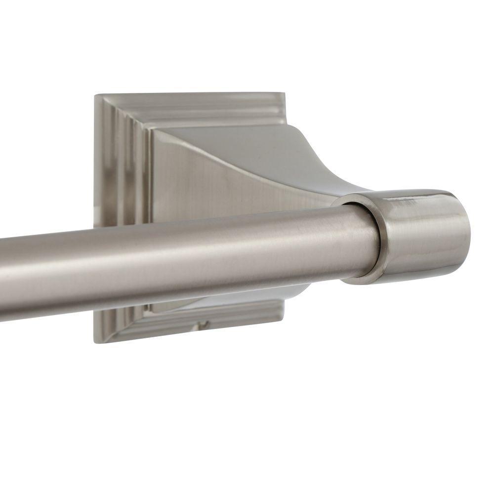Leonard Collection 4-Piece Bathroom Hardware Kit in Satin Nickel - Super Arbor