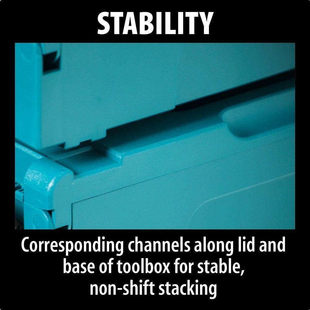 15.5 in. Small Interlocking Tool Box - Super Arbor