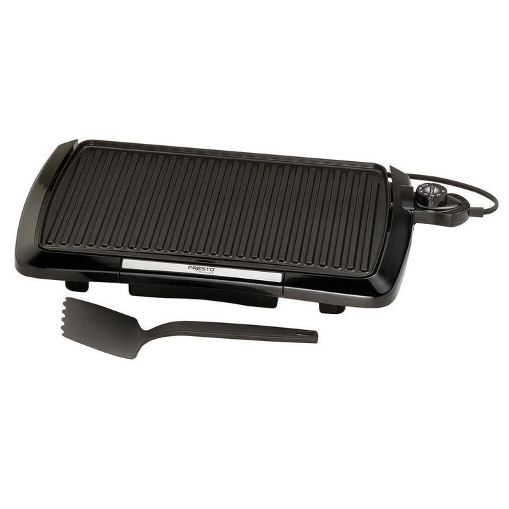 160 sq. in. Black Alumnium Cool Touch Indoor Grill