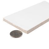 Merola Tile Castillo White 2-7/8 in. x 5-7/8 in. Ceramic Subway Wall Tile (5.67 sq. ft. / Case)