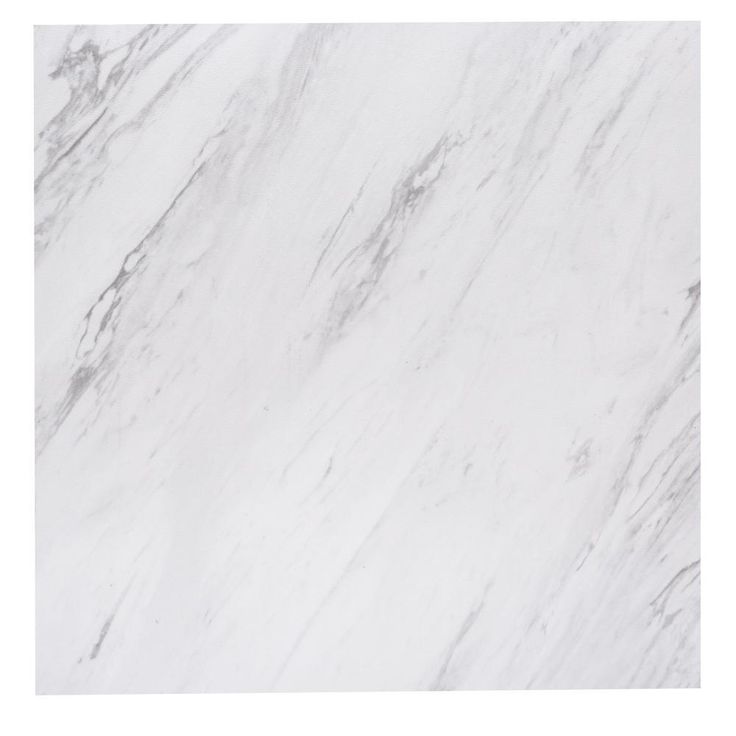 TrafficMASTER Carrara Marble 12 in. x 12 in. Peel and Stick Vinyl Tile (30 sq. ft. / case)