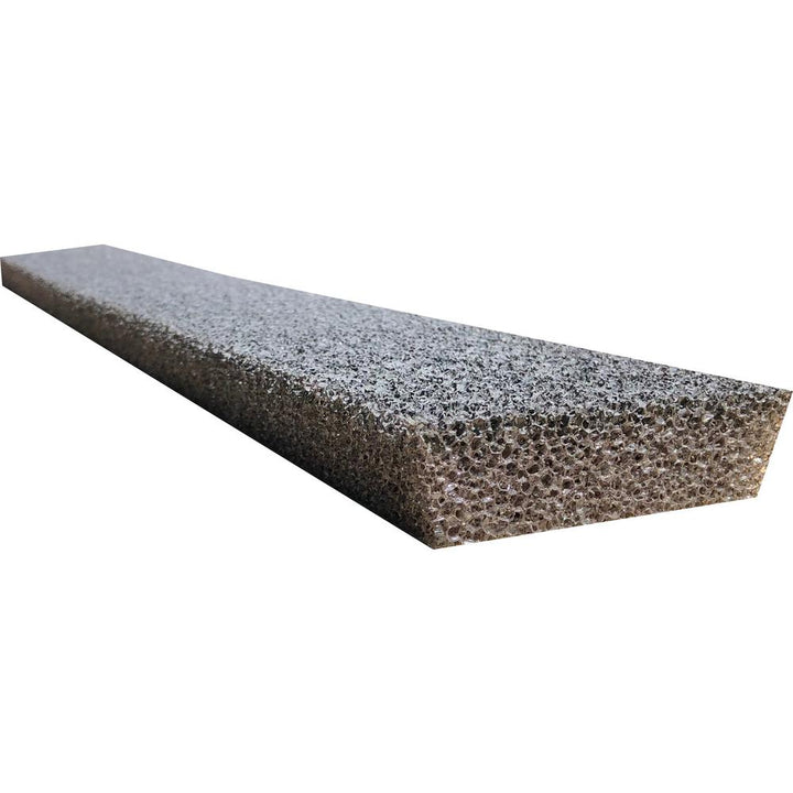 FR 4 ft. Plastic Foam Filter Gutter Guard for 6 in. Half Round (8-Pack)