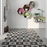 Bond Tile Picasso Nero 9x9 Glazed Porcelain Tile