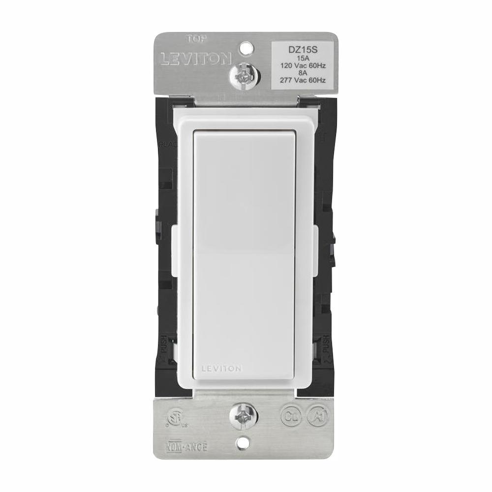 Decora Smart with Z-Wave Technology 15 Amp Switch, White/Light Almond - Super Arbor