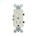 15 Amp Tamper-Resistant Combination Switch and Outlet, White - Super Arbor
